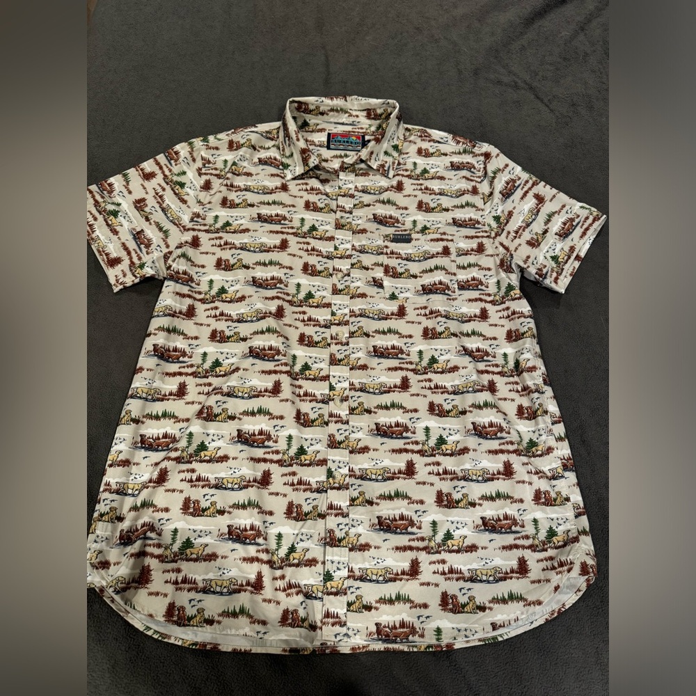 Burlebo XL Performance Button Up